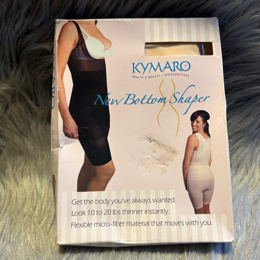 Vintage Kymaro Bottom Shaper Womens Size Medium Nude Shapewear Slimming